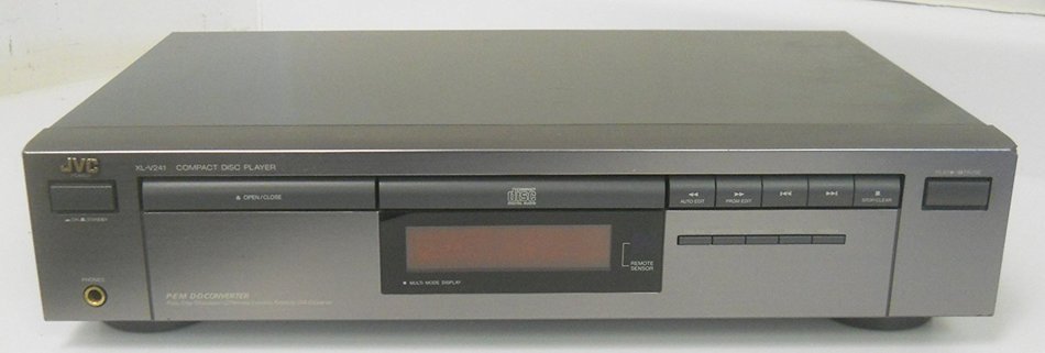 JVC XL-V241 Compact Disc CD Player Tray Type CD PEM DD Converter Pulse Edge Modulation Differential Linearity... N5