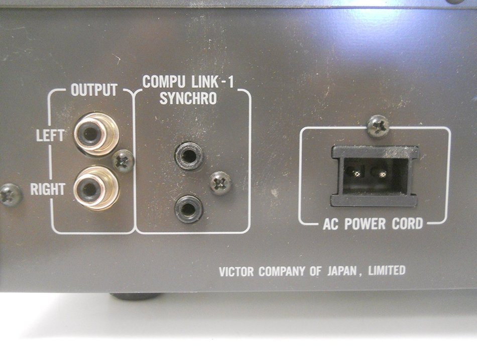 JVC XL-V241 Compact Disc CD Player Tray Type CD PEM DD Converter Pulse Edge Modulation Differential Linearity... N6