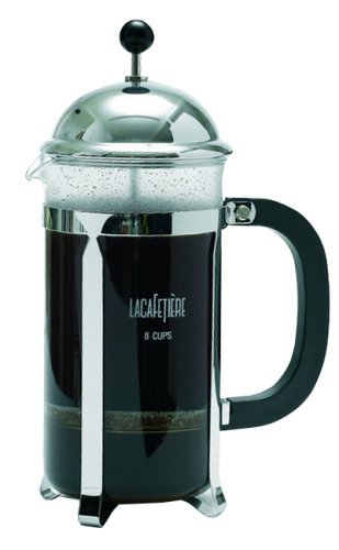 La Cafetiere Optima 8-Cup French Press (Chrome)