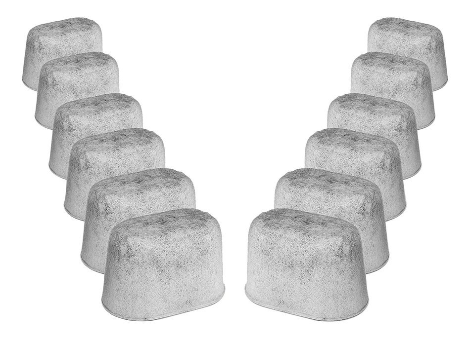 Simply Organic Charcoal Water Filters Replacements Fits, 12 Piece