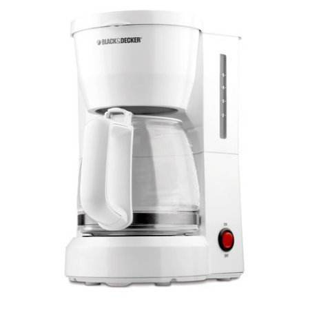 Black & Decker 5-Cup Coffee Maker, Removable Filter Basket N2
