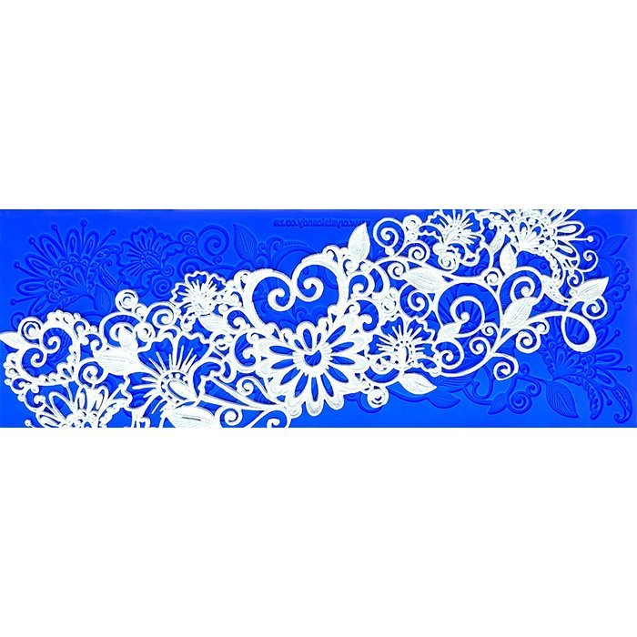 Hidden Heart Silicone Lace Mat by Crystal Candy N2