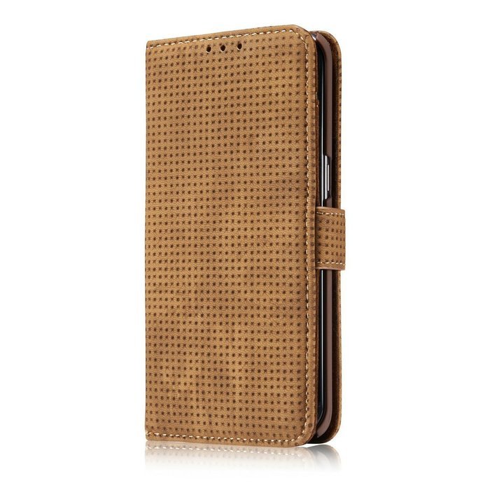 Galaxy S7 Edge Case, Aroko Wallet Case Classic for Galaxy S7 Edge Brown PU Leather Slim Stand Case Cover (Blue) N8