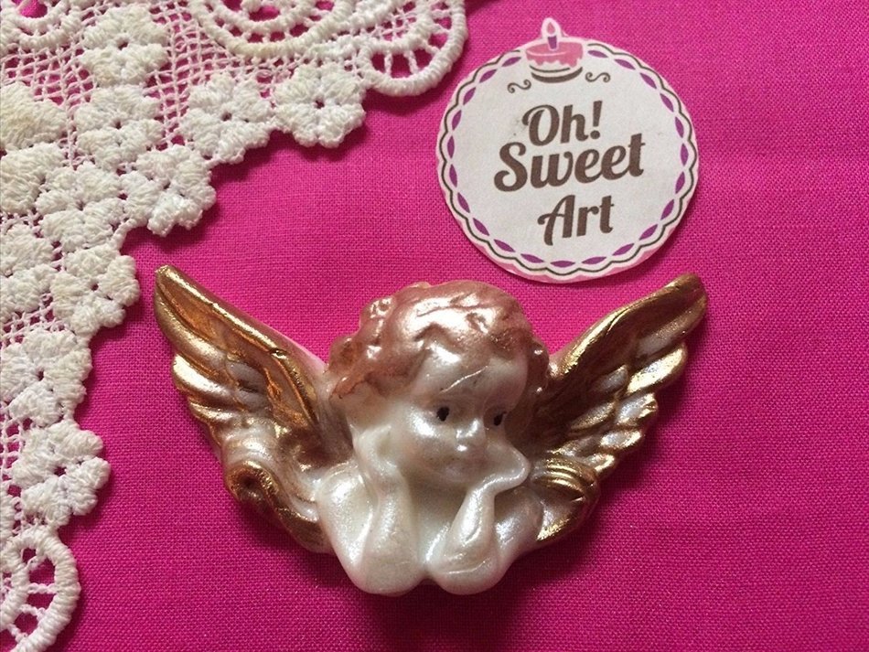 Cherub Silicone Mold By Oh! Sweet Art FDA Approved for Food N2