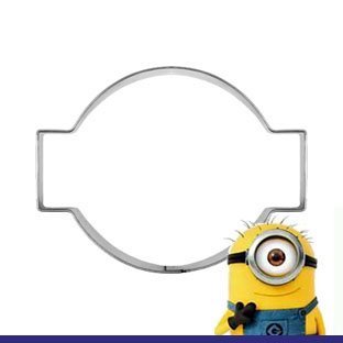 Anyana Simple Eye Minions Stainless Steel Cookie Cutter Cake Mould Tool Kitchen Tool Sugar Paste Baking Mould...