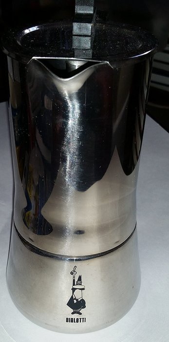 Bialetti INOX-H 6 Stainless Steel 18/10 "Espresso" Coffee Maker N2
