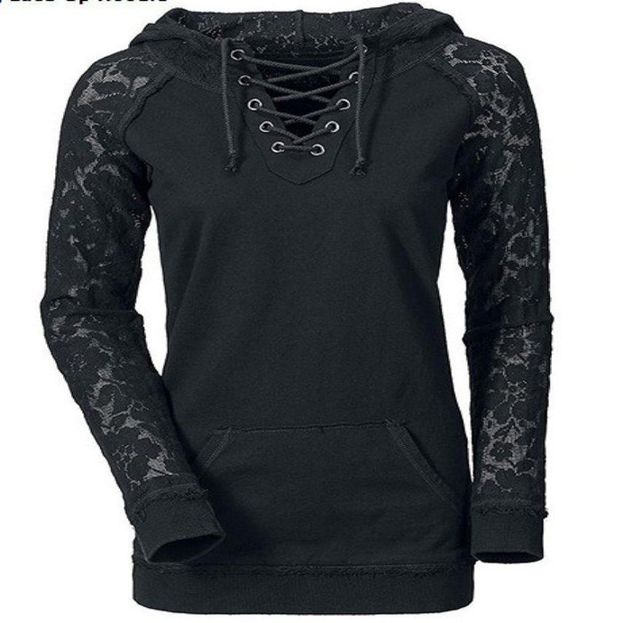 Hoodie Sweater,Morecome Womens Lace Long Sleeve Hoodie Coat Blouse Sweater N5