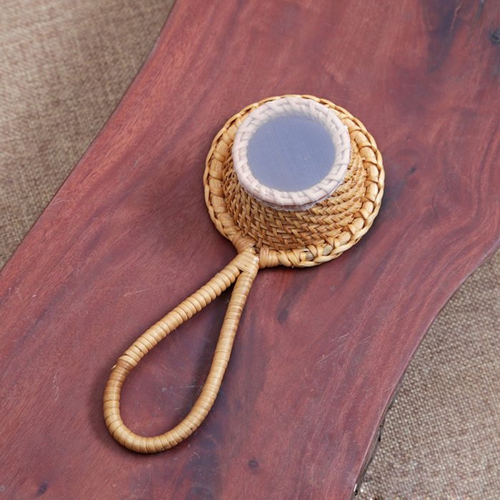 Belabeno Handmade Natural Wooden Rattan Tea infuser filters N6
