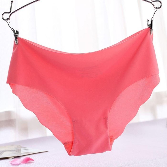 Underpants ，Beautyvan Comfortable Vintage 1PC Women Invisible Underwear Thong Cotton Spandex Gas Seamless Crotch... N31