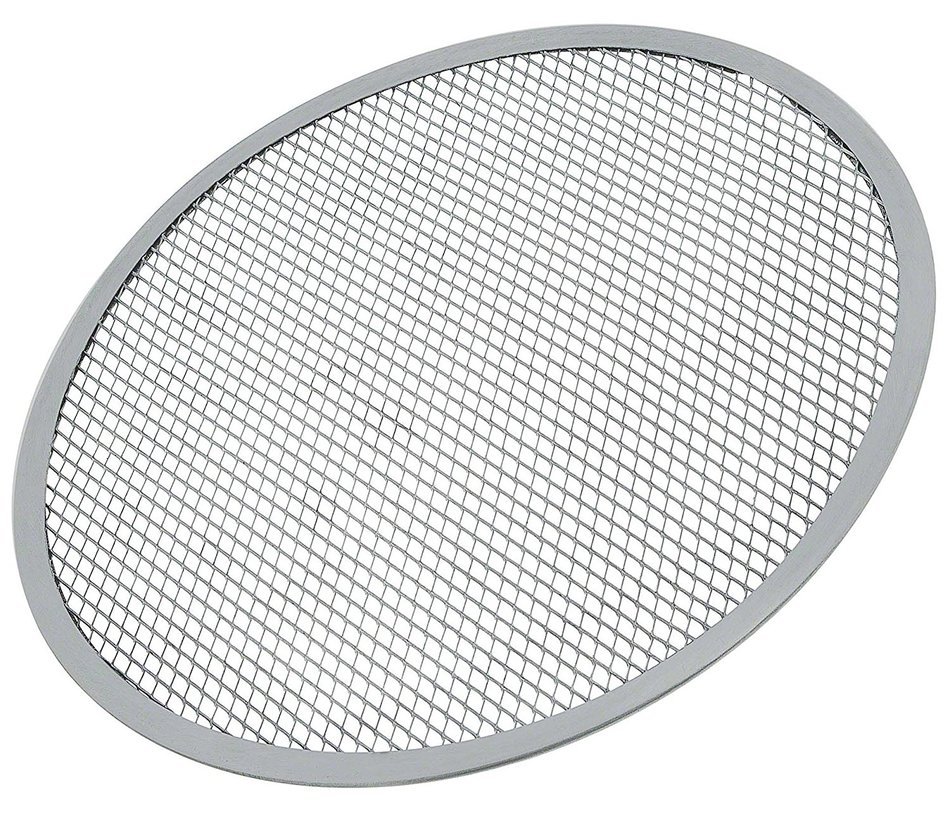 Update International PS-12 Aluminum Pizza Screen, 12-Inch - Set of 6 N2