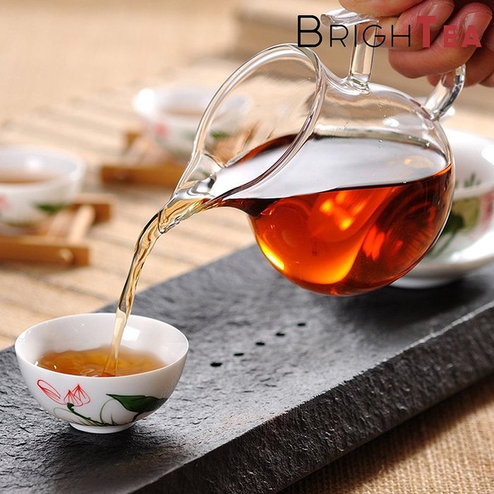 ELITEA Extra Thick Clear Glass Milk Tea Serving Pitcher Mug 200ml / 7 fl.oz CLEARANCE N13