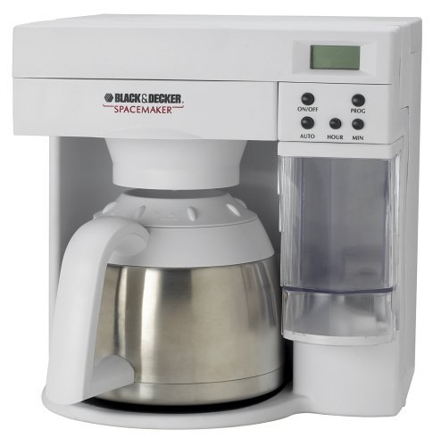 Black & Decker ODC405 Spacemaker 10-Cup Stainless-Steel Thermal Carafe Coffeemaker