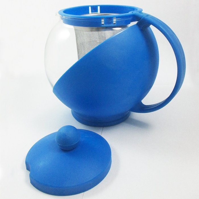 1 Pc Glass Tea Kettle Pot Thermo Teapot Filter Brewer Steep Infuser Coffee 25 Oz N5