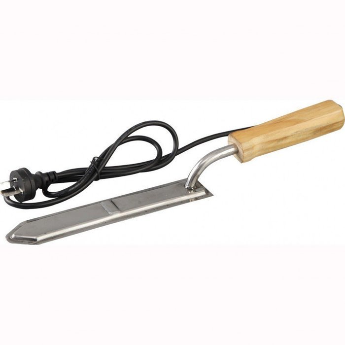 QUALITY 1Pc Electric Honey Uncapping Knife Stainless Steel Hot Knife Beekeeping Tool