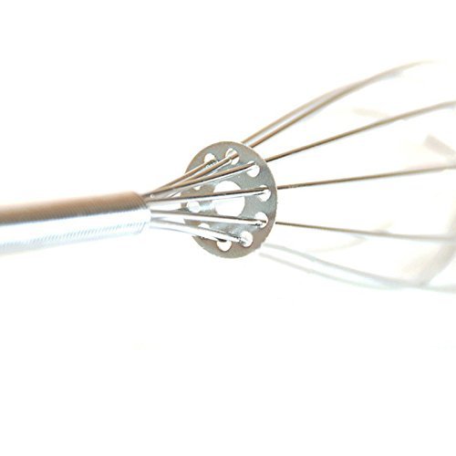 Home White Hand Portable Dishwasher Whisk Baking Kitchen Gadgets Stainless Steel N5