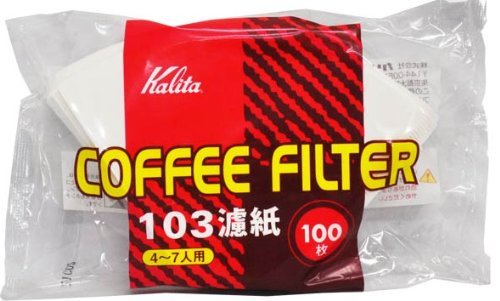 Japanese KALITA 100 Coffee Paper Filter 103 Brand New Made In Japan