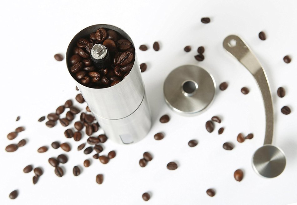 Apollo Chef Stainless Steel Manual Coffee Grinder and Mill N8