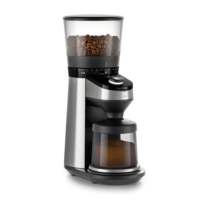 OXO On Conical Burr Coffee Grinder with Intelligent Dosing Scale N8