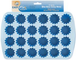 WMU - Easy-Flex Silicone Bite Size Daisy Mold-24 Cavity