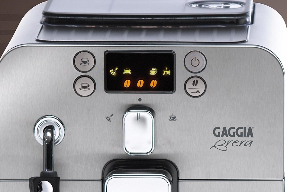 Gaggia Brera Superautomatic Espresso Machine, Silver N3