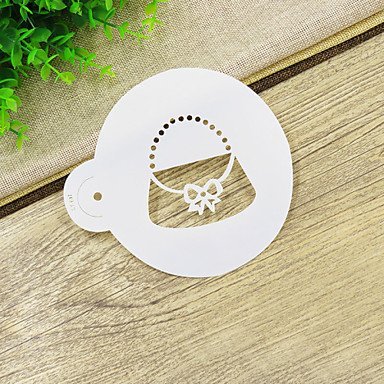Sher Fashionista Cookie Stencil Set,Tools Cake Decoration Stencil,Fondant Stencils Cake Decorating Tool Set, N3