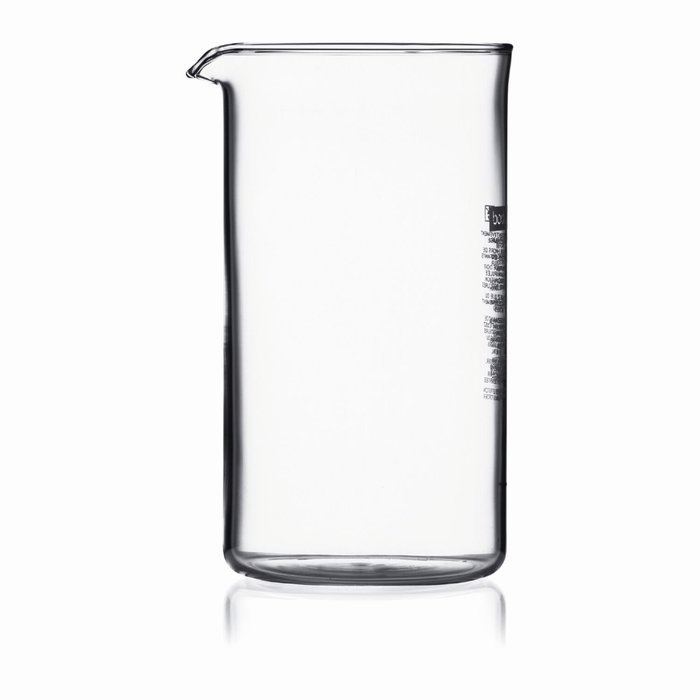 Bodum - Spare Glass Liner With Spout - Replacement Part Suitable for French Press Cafetiere - 4 Cups N2
