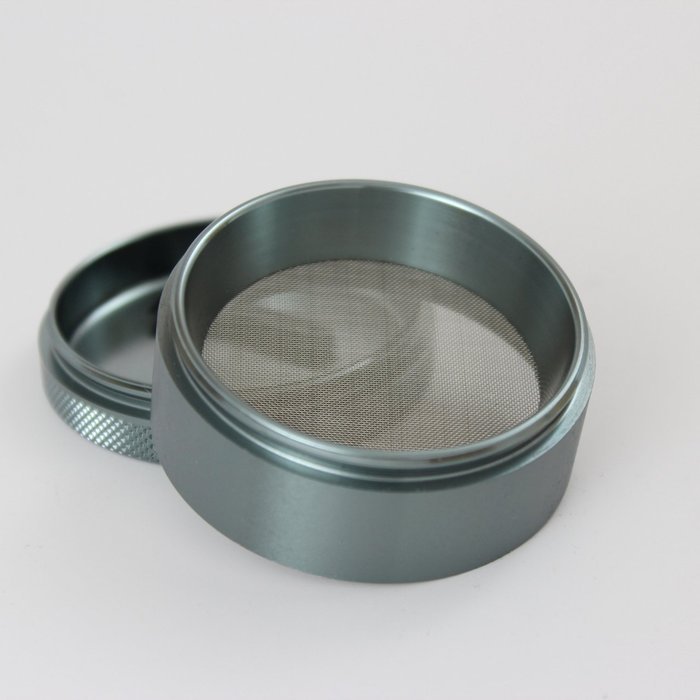 Sharp Stone Official Authentic Medium 4 Piece Grinder Hard Top 2.2 Inches Grey + Free Performance Technology Wrist... N5