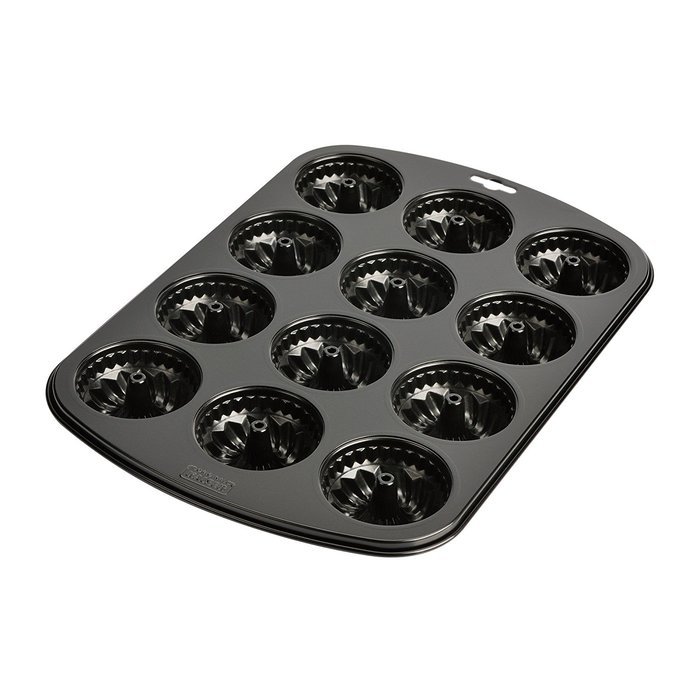 Kaiser 646190 Muffin/Gugelhupf Mould, Silver N2