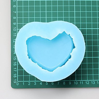 Sher The Heart-shaped Rose Resin Jewelry Box Chocolate Silicone Molds,Decoration Tools Bakeware N2