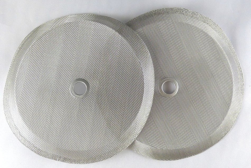 2 Premium Stainless Steel 4" Replacement Filters for Bodum French Press - 2 French Press Filters in Package and... N3