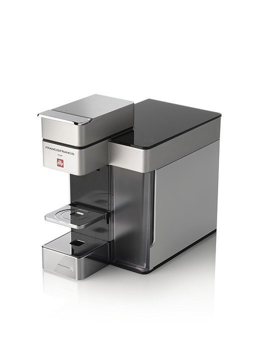 Francis Francis for Illy 60071 Y5 Duo Espresso & Coffee Machine, White/Black N3