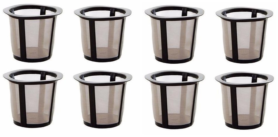 Coffee Makers Parts & Accs K Cup Replacement Reusable Coffee Filter Baskets For Keurig My K-Cup My 8 pack