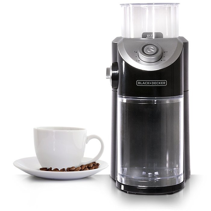 BLACK+DECKER CBM310BD Burr Mill Coffee Grinder, Black N2