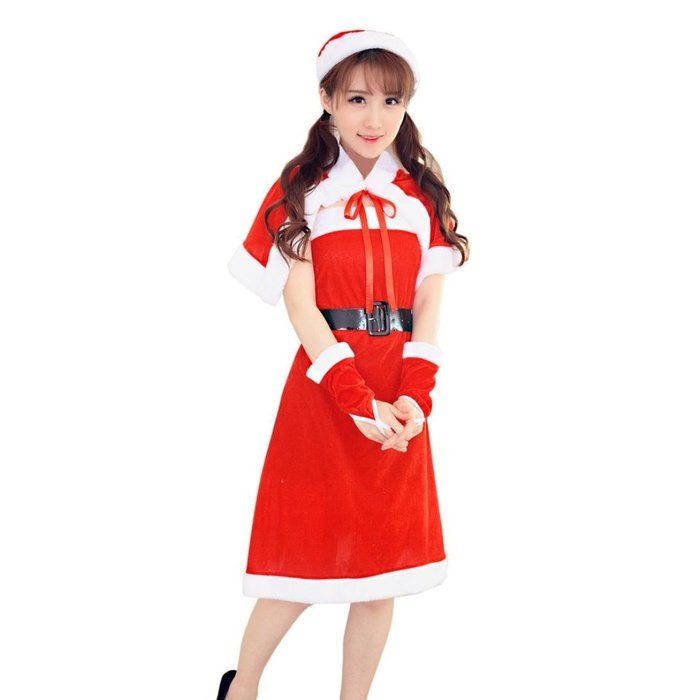 Christmas Costume Fancy Dress ,BeautyVan Women Sexy Santa Christmas Costume Fancy Dress Xmas Office Party Outfit N104
