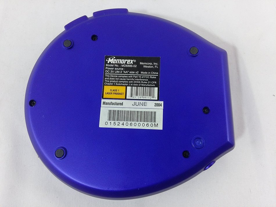 Joggable CD Player - Blue N4