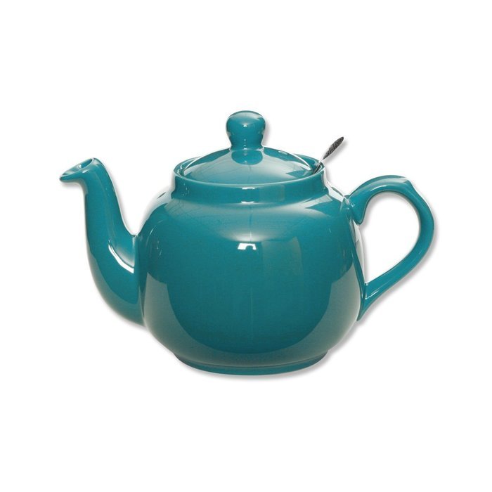 London Pottery 4 Cup Farmhouse Filter Teapot Aqua N3