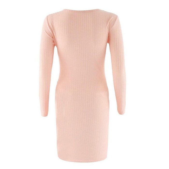 Mini Dress,Morecome Women Autumn Fashion V-Neck Bandage Mini Dress N11