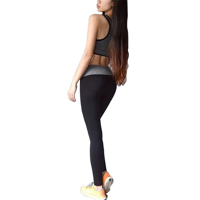 PHOTNO Womens Leggings Running Yoga Sports Fitness Gym Stretch Pants Trousers N4