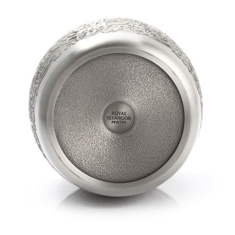 Royal Selangor Isthumus Home Collection Isthmus Airtight Pewter Tea/Coffee Caddy(Large) 18.3cm x16.5cm x12.7cm N6