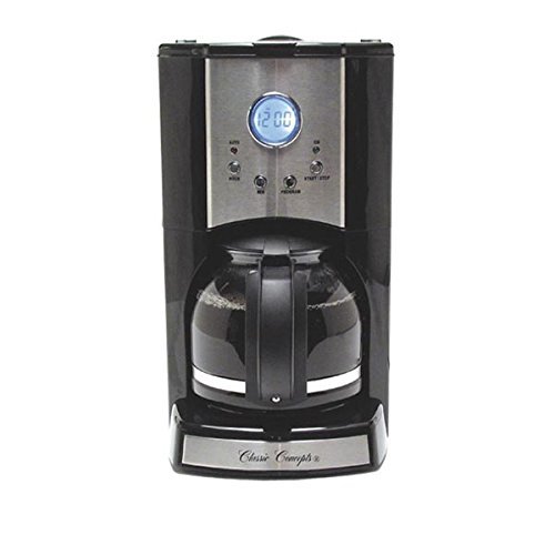 Classic Concepts RC1122 Programmable Commercial 12 Cup Brewer44; Black
