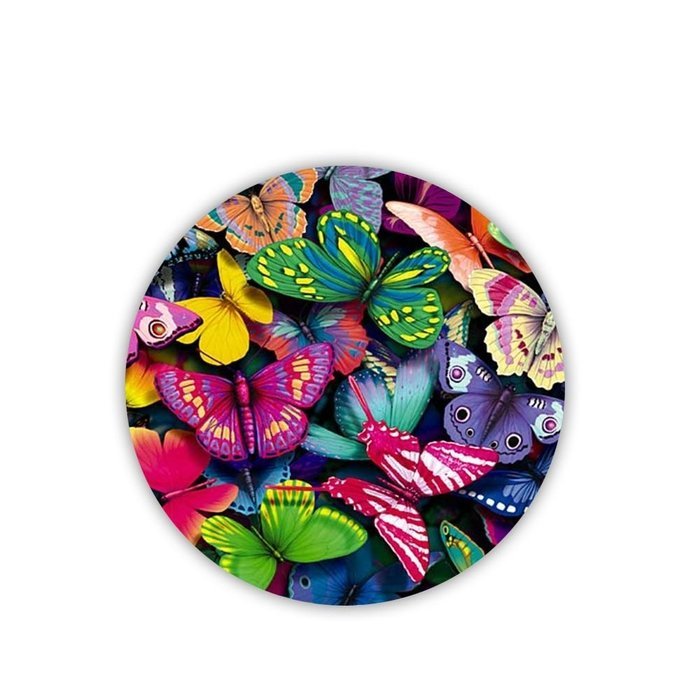 Generic Mdf Design Butterfly Cup Mat Hipster N4