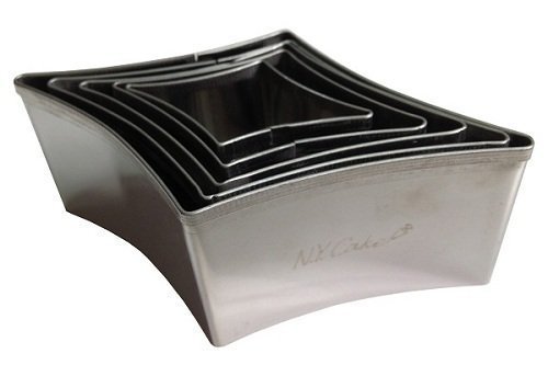 NY Cake Concave Diamond Cutter, Set of 5