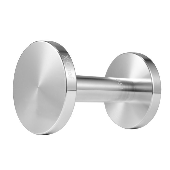 Espresso Tamper, X-Chef Aluminum Tamper for Espresso 51/ 58mm Coffee Tamper Christmas Gift N6