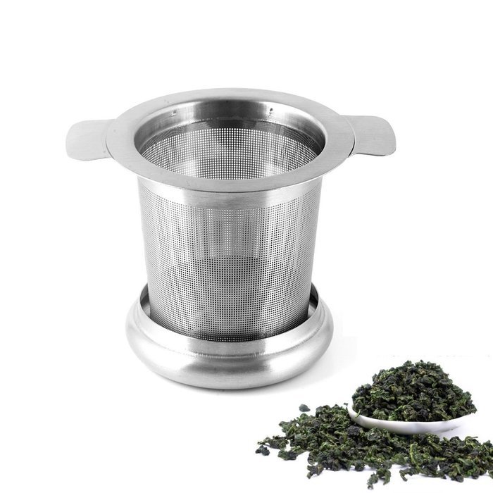 Newcomdigi Stainless Steel In Mug Tea Infuser with Lid Loose Leaf Tea Steeper Tea Strainer Mesh Tea Filter for... N5