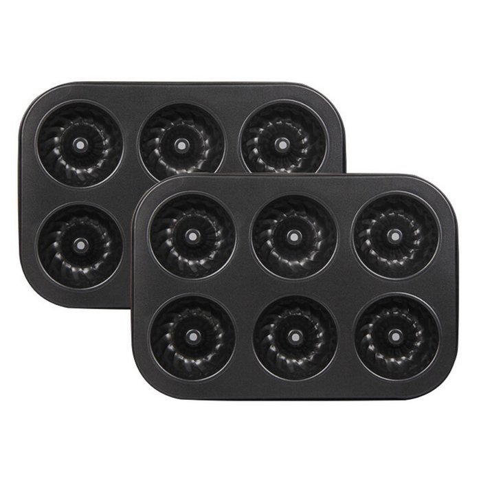 Donut Pan - 6 Cup Bake Doughnut & Bagel & Cake Maker N5
