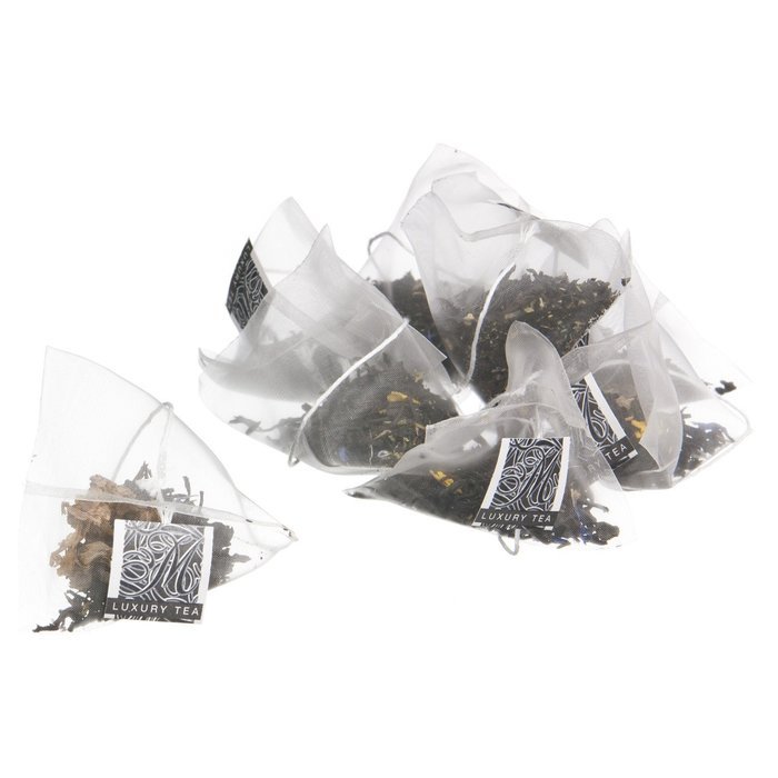 Metropolitan Tea 200 Count Pyramid Shaped Teabags, Black Currant Tea N3