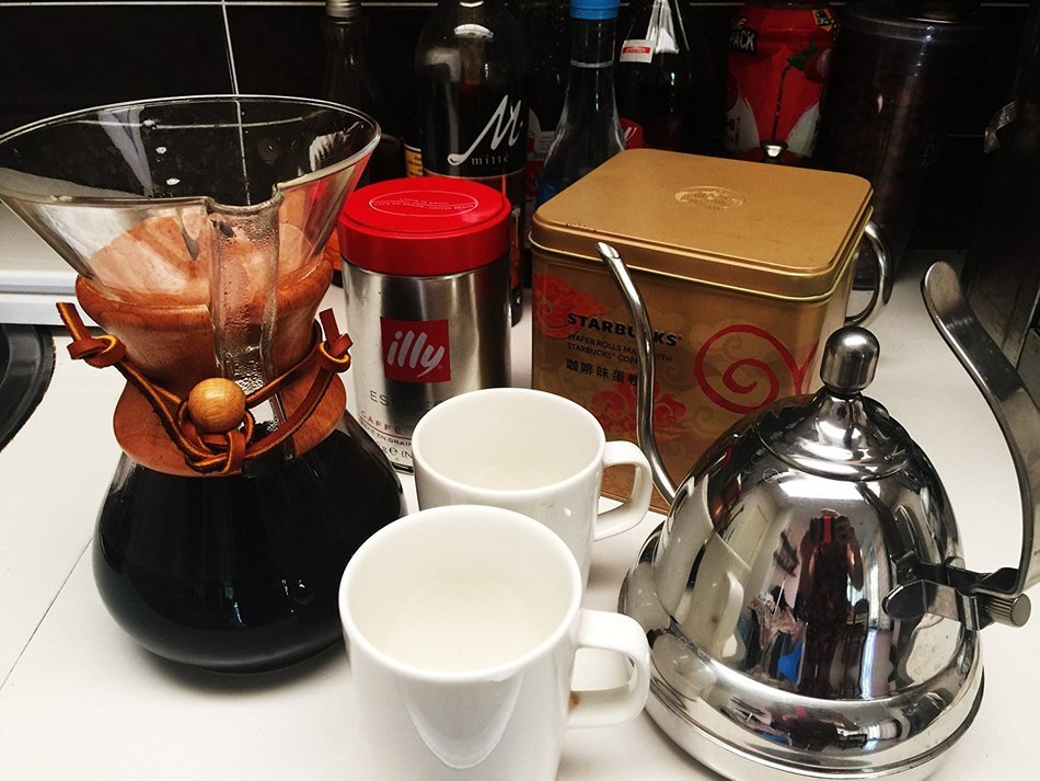 Reusable Coffee Filters for Chemex ,No Harmful Chemical ,All Natural ,2 Pack of P&F Circle Shaped Filters N6