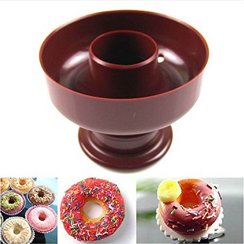 Genenic DIY Toast Sugarcraft Donut Cake Decorating Tool Cutter Mold Doughnut Mold N5