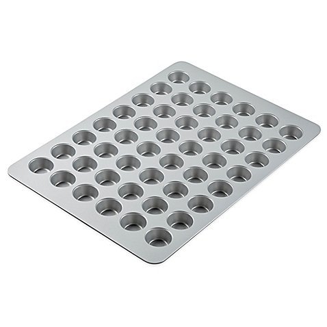 Wilton Bake More Nonstick 48-Cup 21" L x 15" Mini Muffin Pan N2