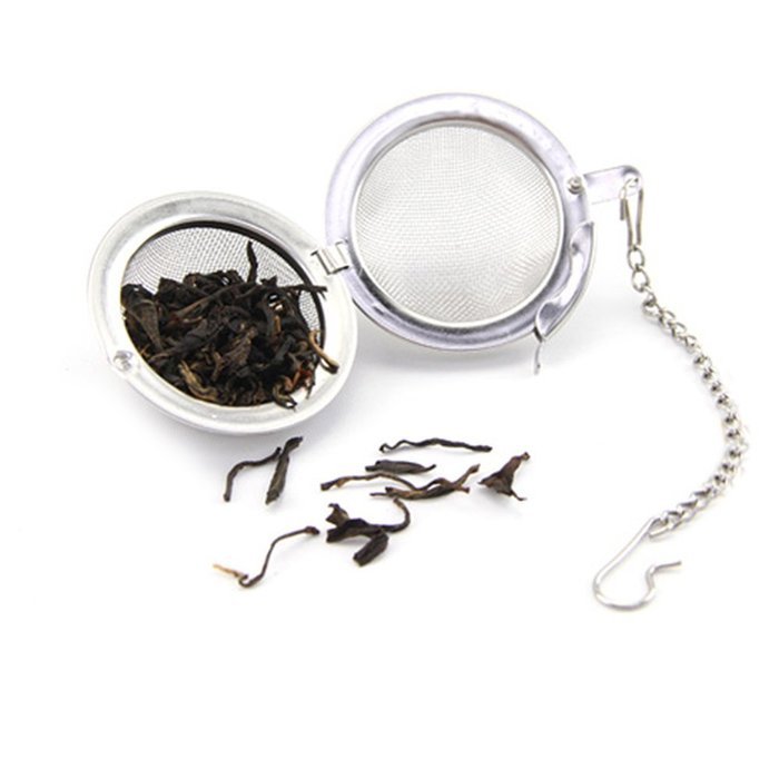 C-Pioneer Stainless Steel Mesh Tea Balls -Quality Stainless Steel - Durable and Rust Resistant(Pack of 2) N5